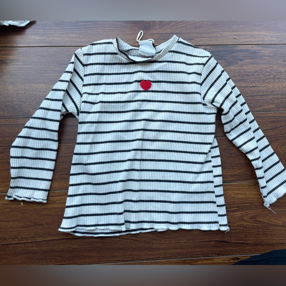 Zara long sleeve knit top